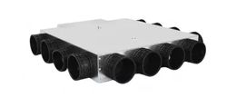 verdeelbox ventilatie Sanutal air 99.CSK Ø200mm 12x63mm