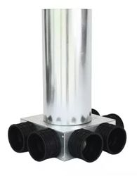 verdeelbox ventilatie Sanutal air 99.CSK Ø125mm 6x63mm