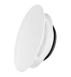 Bouche de pulsion et extraction, Sanutal air, Ø125mm, circulaire, blanc