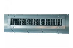 Grille de ventilation, Sanutal air, rectangulair 425x75mm, acier