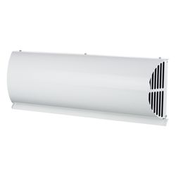 grille de ventilation extérieure Sanutal air Micra rectangulair Ø110mm aluminium blanc