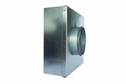 verdeelbox ventilatie Sanutal air staal 1x160mm