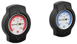 Réglage thermomètre rouge + bleu 50mm 0-120C PAW