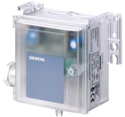 Luchtkanaal Drukverschilsensor 0 tot 1000 Pa Dc 4 tot 20mA Siemens