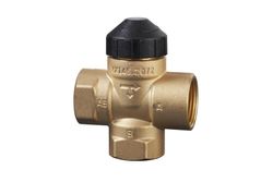 Vanne Troies Voies De Zone, Filet Interne, PN16, DN15, Kvs 2.15, Kvs Bypass 1.5 siemens