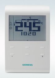 Ruimteklokthermostaat, Siemens RDE100.1, weekklok klasse III
