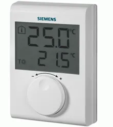 ruimtethermostaat Siemens batterij klasse IV RDH100