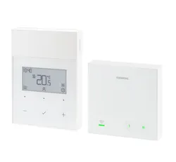 Klokthermostaat 2x aan/uit vr verwarmen/koelen of 3-puntsbesturing 2xAA 2xingang (ex REV24RFS)