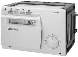 Ruimteklokthermostaat, Siemens RVP350, weekklok klasse II
