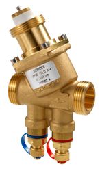 Petite Vanne Combi. Équi.+Mes. PN25 DN15 Siemens