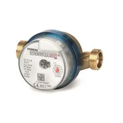 Watermeter, Siemens, 2.5m3/h, koud tapwater, 3/4"