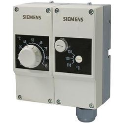 dubbelregel + veiligheidsthermostaat uitw 15-95grC inw. 120-130grC manuele reset (1/2 100mm) siemens