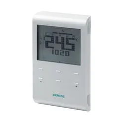 Ruimteklokthermostaat, Siemens RDE 100.1 RF, weekklok klasse IV