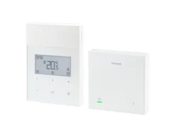 Klokthermostaat draadloos enkel verwarmen 2xAA batterij 1x ingang draadloos siemens