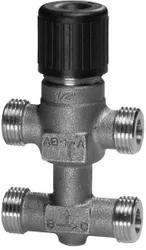 driewegmengkraan Siemens VPM45 1/2" kvs:0.63m3/h brons buitendraad