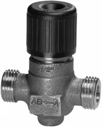 Tweewegkraan, Siemens VVP, 1/2", PN16, messing, VVP45.10-1, buitendraad