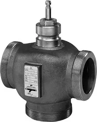 driewegmengkraan Siemens VXG41 5/4" kvs:1.6m3/h brons buitendraad VXG41.15