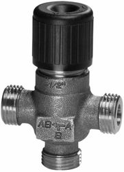 Vanne à trois voies, Siemens VXP45 10-0.63, DN10, filetage extérieur gaz cylindrique BSPP (ISO 228-1), PN16, volant de manoeuvre