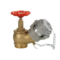 set van muurhydrant + schroefkopp. + blindkopp. 6/4 somati (zie 7176)