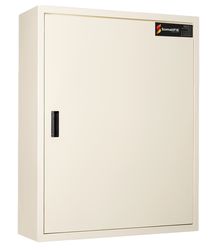 Armoire pour dévidoir SANILITE blanc manuel fixe + pivotant 1000x800x265mm