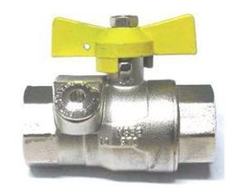 robinet à gaz DN 3/4" FF PN5 avec point de test 1/4" Soper