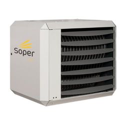 luchtverhitter directgestookt hangend Soper 40kW