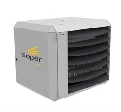 luchtverhitter directgestookt hangend Soper 3.8kW