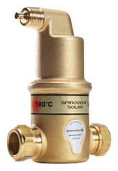 Séparateur d'air, Spirotech SpiroVent Solar, 3/4" F, horizontal