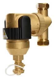 Séparateur de boues, Spirotech SpiroTrap MBC1, 28mm anneau de serrage, horizontal/vertical, avec aimant externe