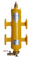 SpiroCross Magnet Hydraulische lucht en  vuilafscheider DN065 flens spirotech