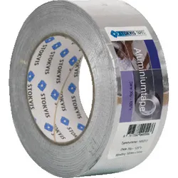 Zelfklevende tape, Stokvis, aluminium, 50mm, L=50m