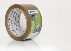 Zelfklevende tape, Stokvis, bruin, 48mm, L=66m