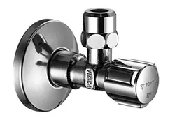 SCHELL 052760699 HOEKSTOPKRAAN 1/2M 10 CHR dubbele terugslagklep, RV en Belgaqua gekeurd