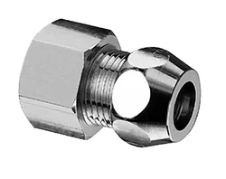 Pièce de transition à compression, laiton, 10mm  x 1/2" F, eau potable, Schell