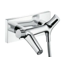 Badmengkraan, Axor Starck Organic, wand, tweegreeps, thermostatisch