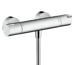 Douchemengkraan, Hansgrohe Ecostat, mechanisch, tweegreeps, thermostatisch