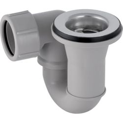 Afvoerplug voor douchebak, Geberit d52, zwart, DN40
