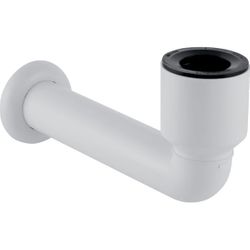 Coude de raccordement pour urinoir, Geberit, coude, Ø50mm, blanc