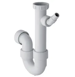 GEBERIT 152723111 SIFON VOOR SPOELTAFEL PP WIT 6/4X40 Geberit