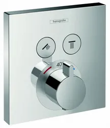 Afbouwdeel inbouwmengkraan, Hansgrohe ShowerSelect, geschikt voor douche, handbediend, chroom