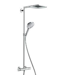 doucheset Hansgrohe Raindance tweegreeps chroom Select 300 Showerpipe