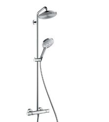 doucheset Hansgrohe Raindance tweegreeps chroom Select 240