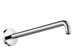 Bras de douche, Hansgrohe, montage mural, L:389mm, chromé