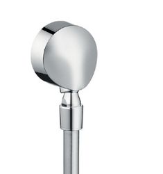 Douche-aansluitstuk, Hansgrohe FixFit E, wandmontage, chroom