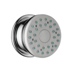 Hoofddouche, Hansgrohe Bodyvette, wandmontage, Ø180mm, 900x250mm, chroom