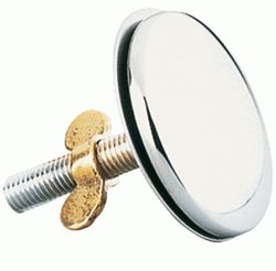 Rosace cache-trou, chrome Grohe FINI = FINI