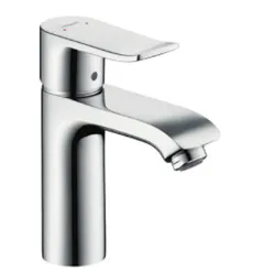 Wastafelmengkraan, Hansgrohe Metris 110, eengreeps, chroom