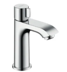 Mitigeur pour lavabo, Hansgrohe Metris 100, à griffe simple, chromé