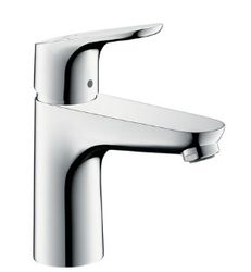 Wastafelmengkraan, Hansgrohe Focus 100, eengreeps, chroom