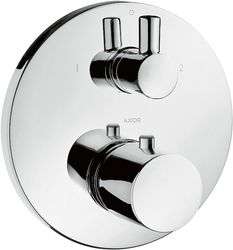 Afbouwdeel inbouwmengkraan, Axor Uno, geschikt voor douche, thermostatisch, chroom